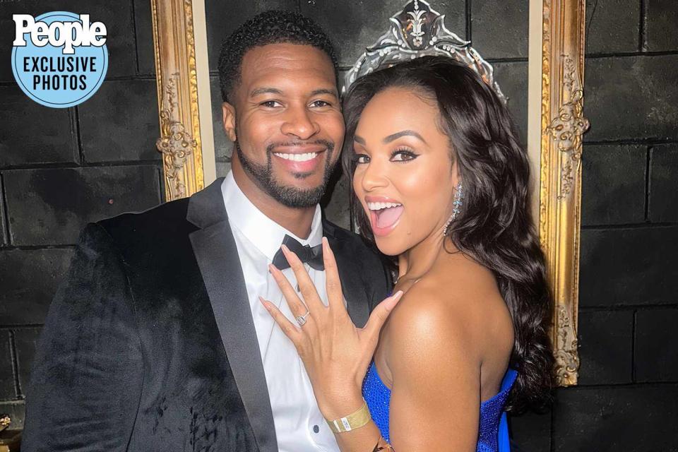 <p>Courtesy of Branden Wellington and Meagan Tandy </p> Actor Branden Wellington Is Engaged to Actress Meagan Tandy 