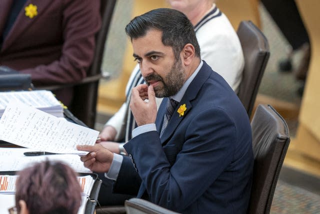 First Minister Humza Yousaf