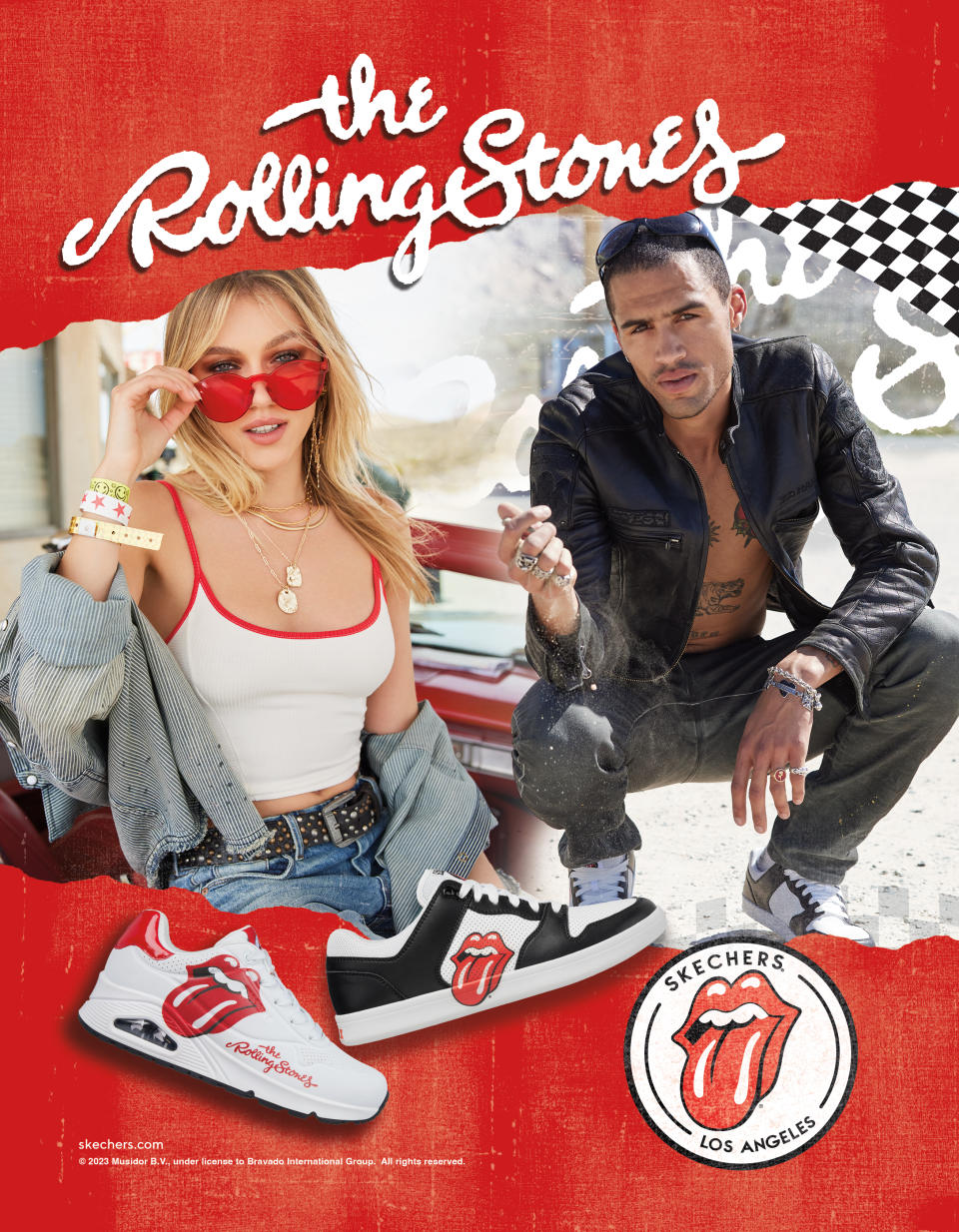 Skechers, Skechers collab, Skechers x The Rolling Stones