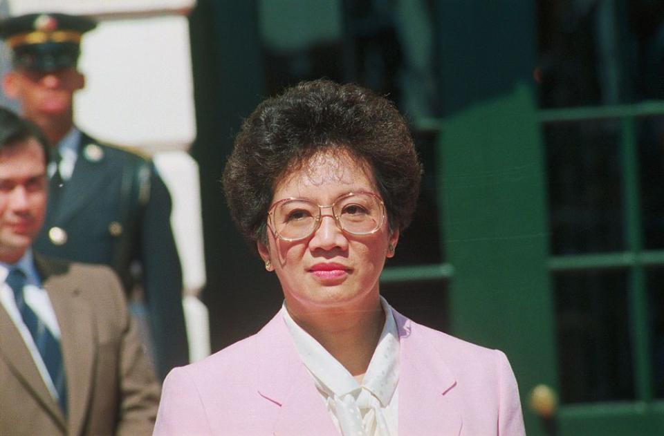 philippine president corazon aquino at white house