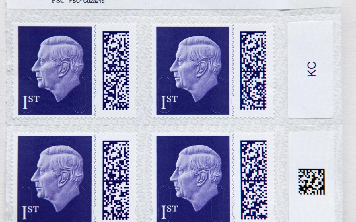 First-class King Charles stamps