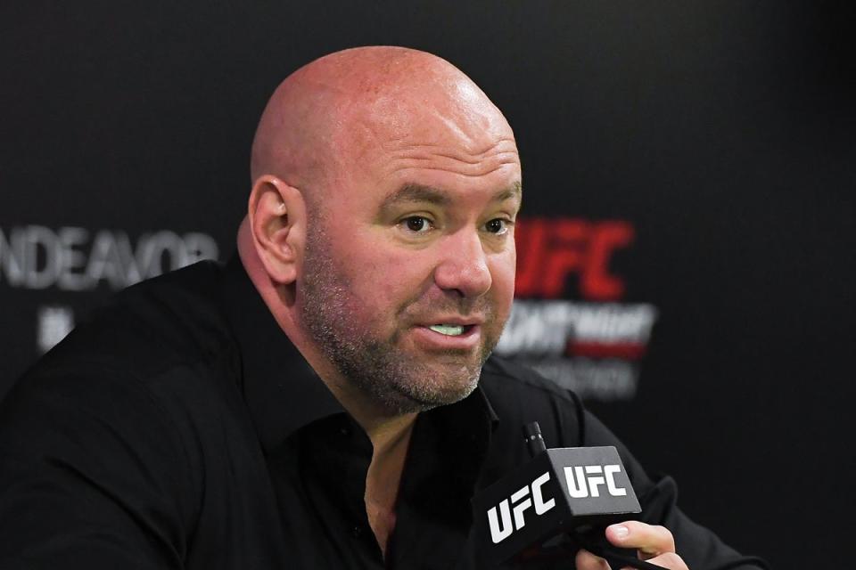 UFC president White (Getty Images)