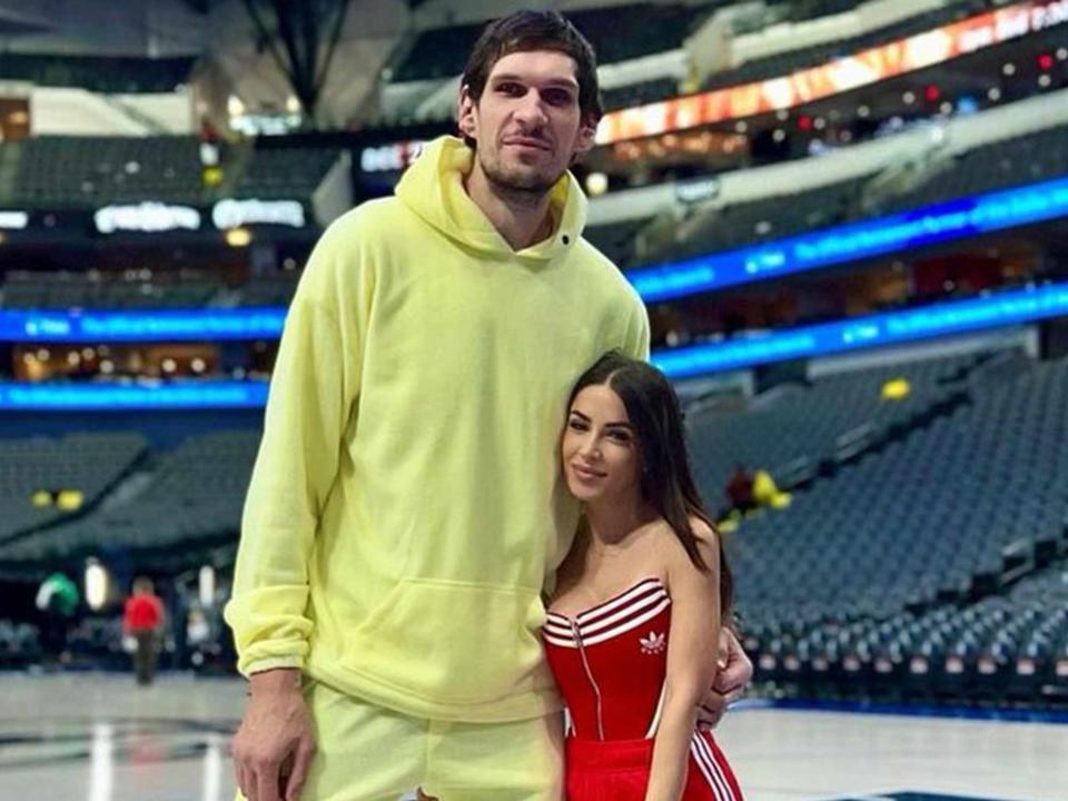 <p>Milica Krstic Instagram</p> Boban Marajanovic and Milica Krstic.