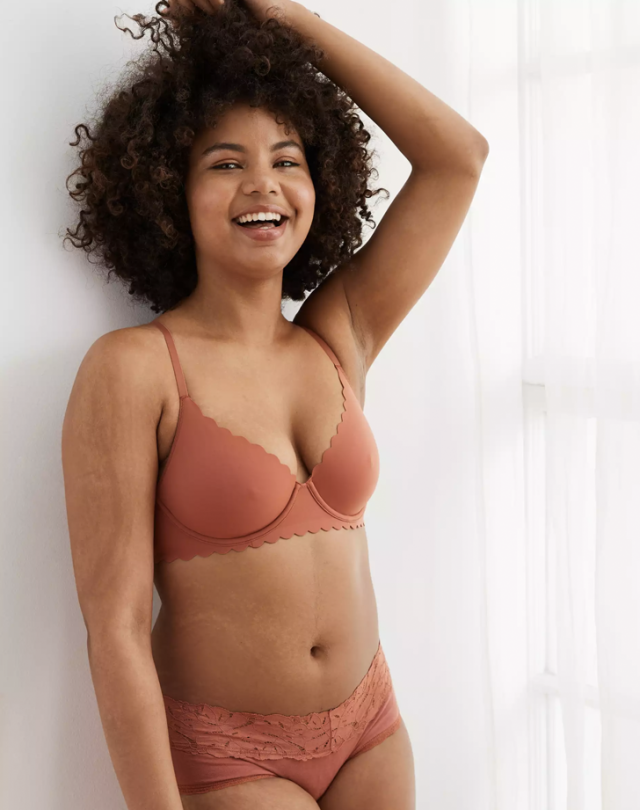 aerie, Intimates & Sleepwear, 3 For 3 Aerie Real Me Full Coverage Bra In  Brown