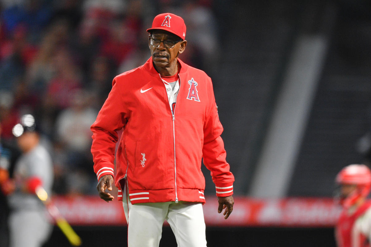 Ron Washington, Angels-manager, spreekt zijn teleurstelling uit over de mislukte squeeze-stootpoging van Luis Guillorme: 'Hij heeft zijn plichten niet vervuld.'