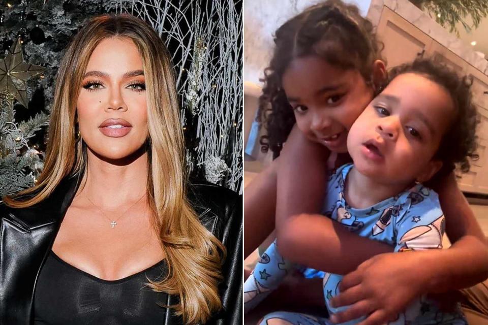 <p>Sansho Scott/BFA.com/Shutterstock; Khloe Kardashian/Instagram</p> Khloé Kardashian (L) and her children True and Tatum.