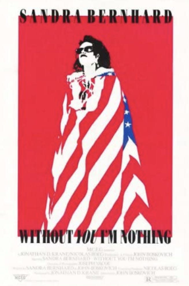 Poster for "Without You I'm Nothing" (1990).