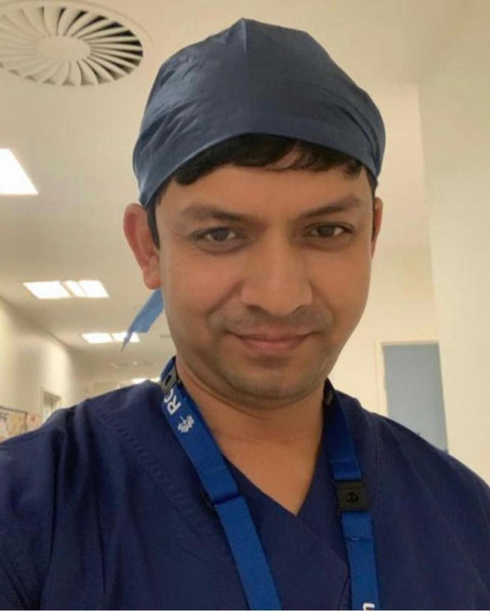 Dr Amit Saha worked in London on the South Thames rotation and undertook paediatric training in London (Amit Saha)