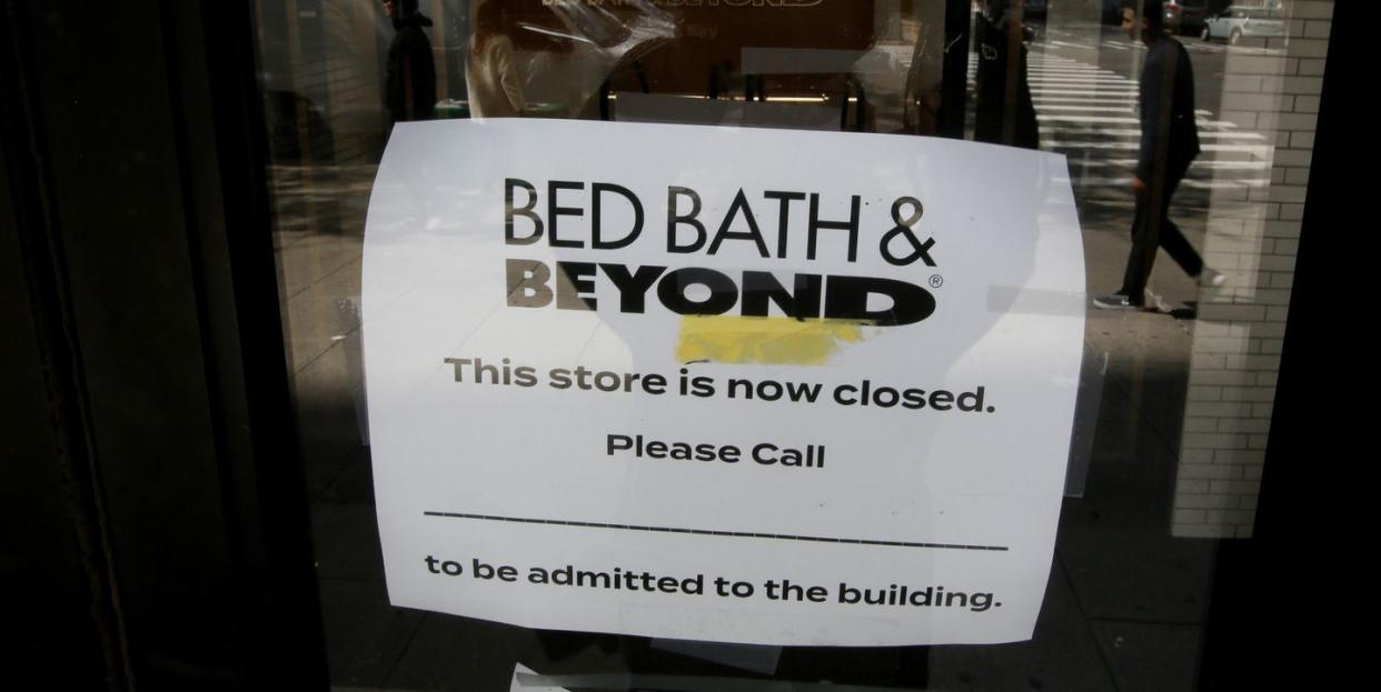 bed bath beyond filed for bankruptcy protection