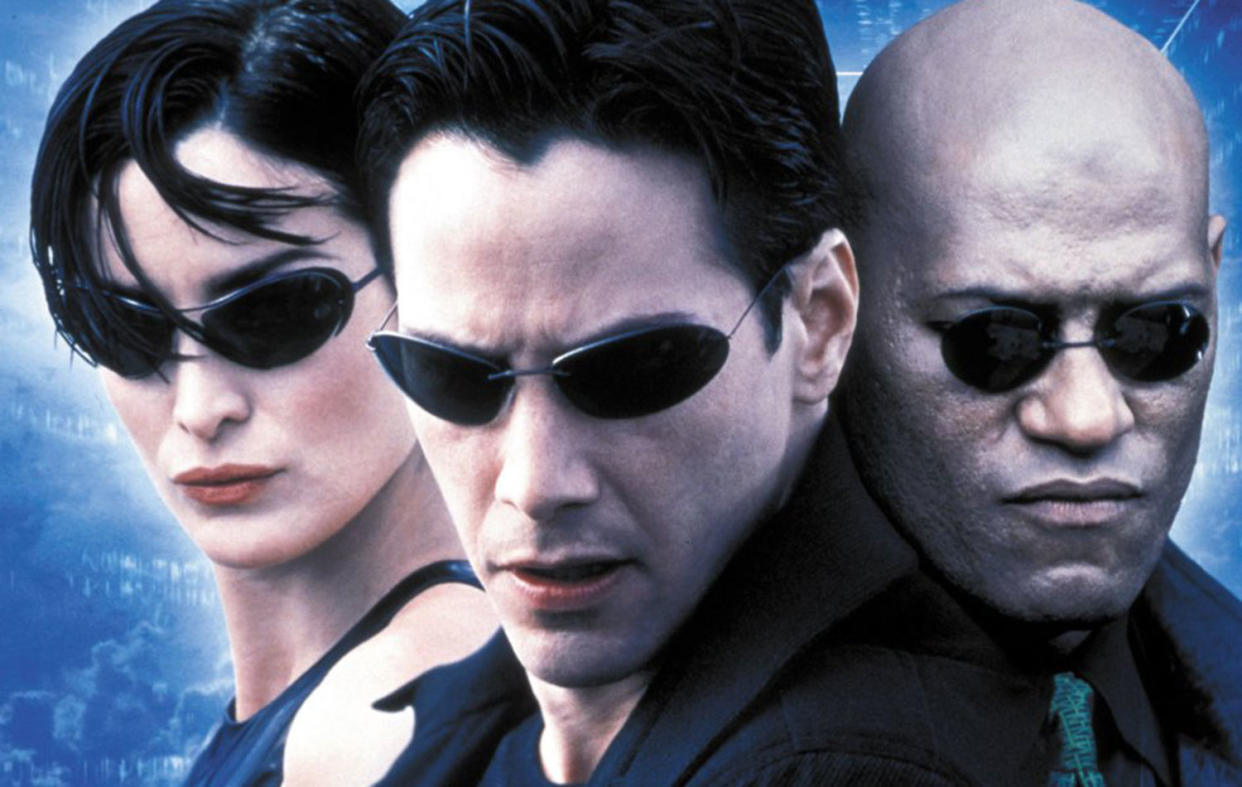 All three <i>Matrix</i> movies are returned to cinemas on the 20th anniversary of the first film. (Warner Bros.)