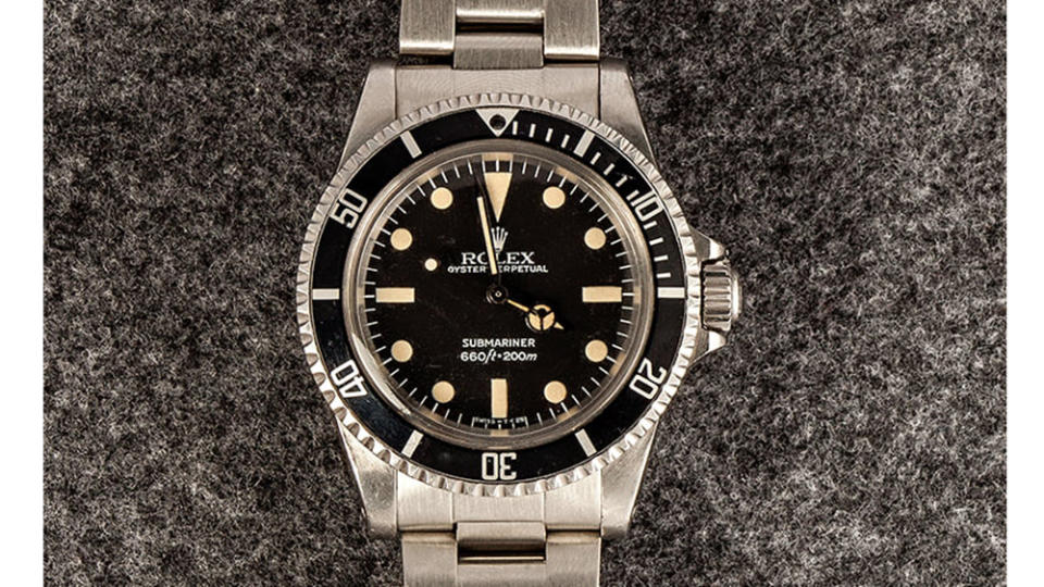 Rolex Submariner Ref. 5513 with a Maxi Dial