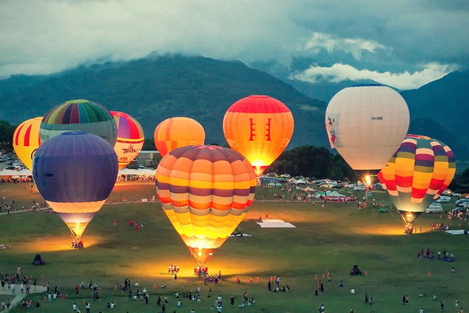 鹿野高台熱氣球（圖片來源：Getty Creative）
