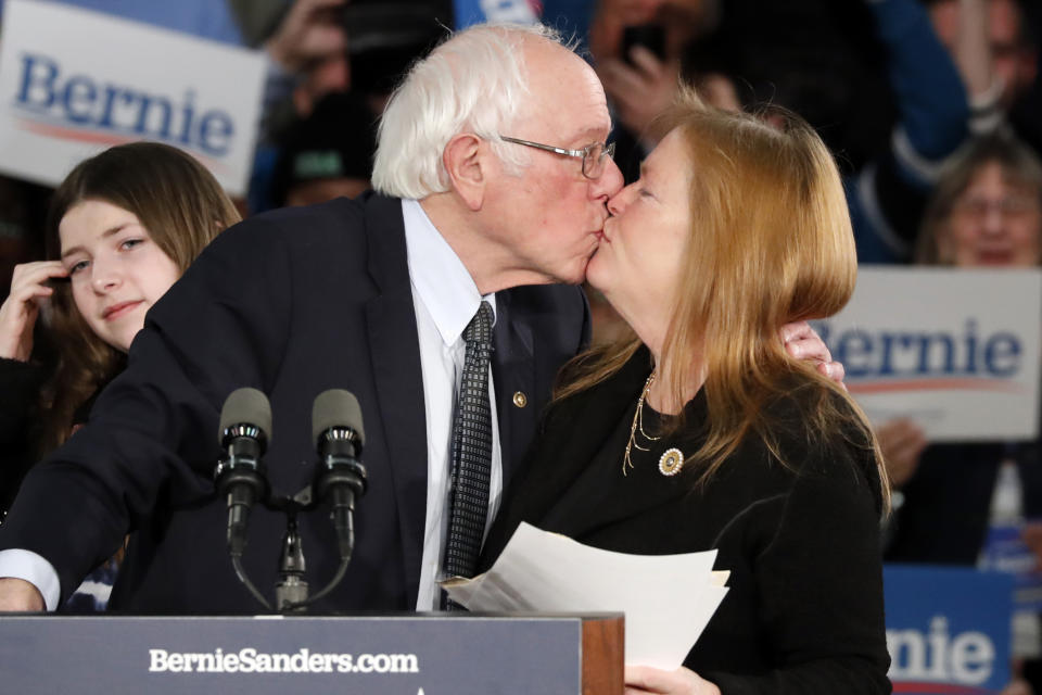 Bernie Sanders and Jane O'Meara Sanders