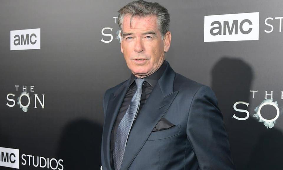 Pierce Brosnan en avril 2017 à Hollywood.  - Charley Gallay - Getty Images North America - AFP