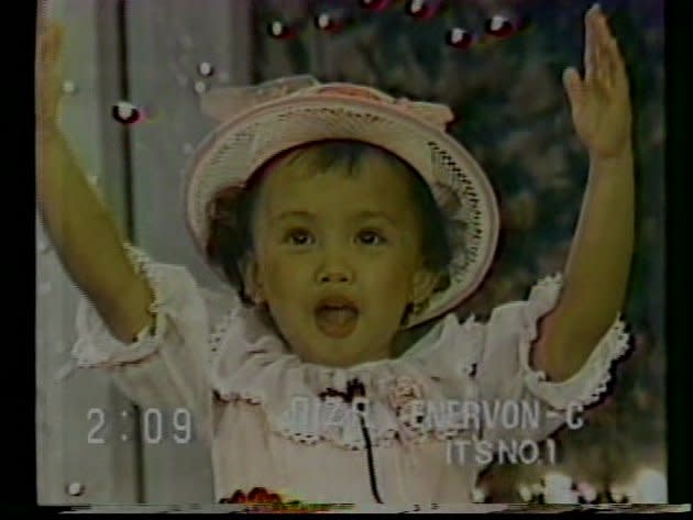 The many faces of little Aiza (Screen grab from Eat Bulaga video, used with permission)