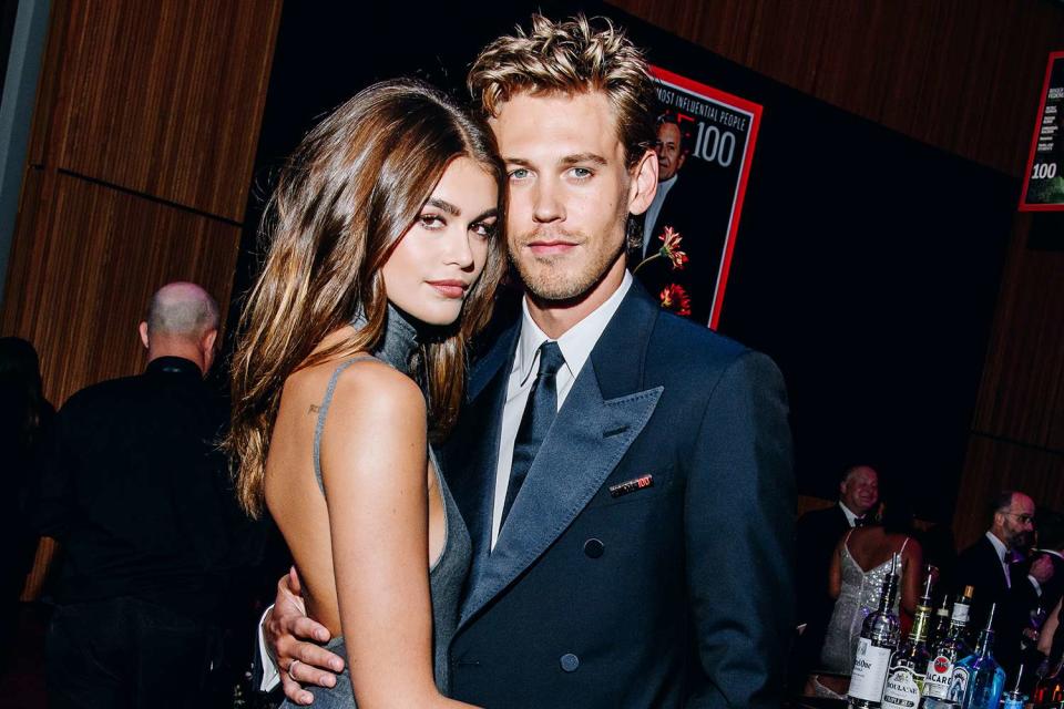 <p>Nina Westervelt/Variety via Getty</p> Kaia Gerber and Austin Butler