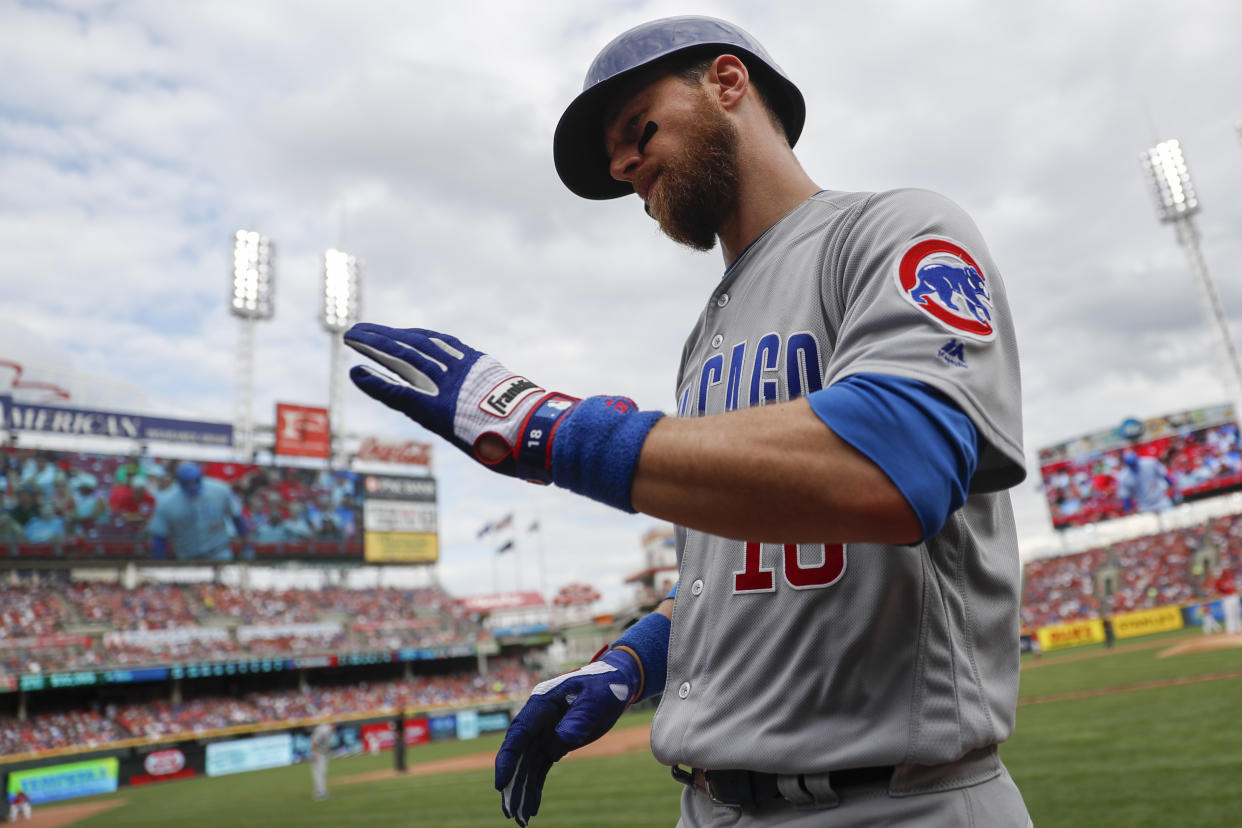 Ben Zobrist earned his first career ejection Tuesday afternoon. (AP Photo)