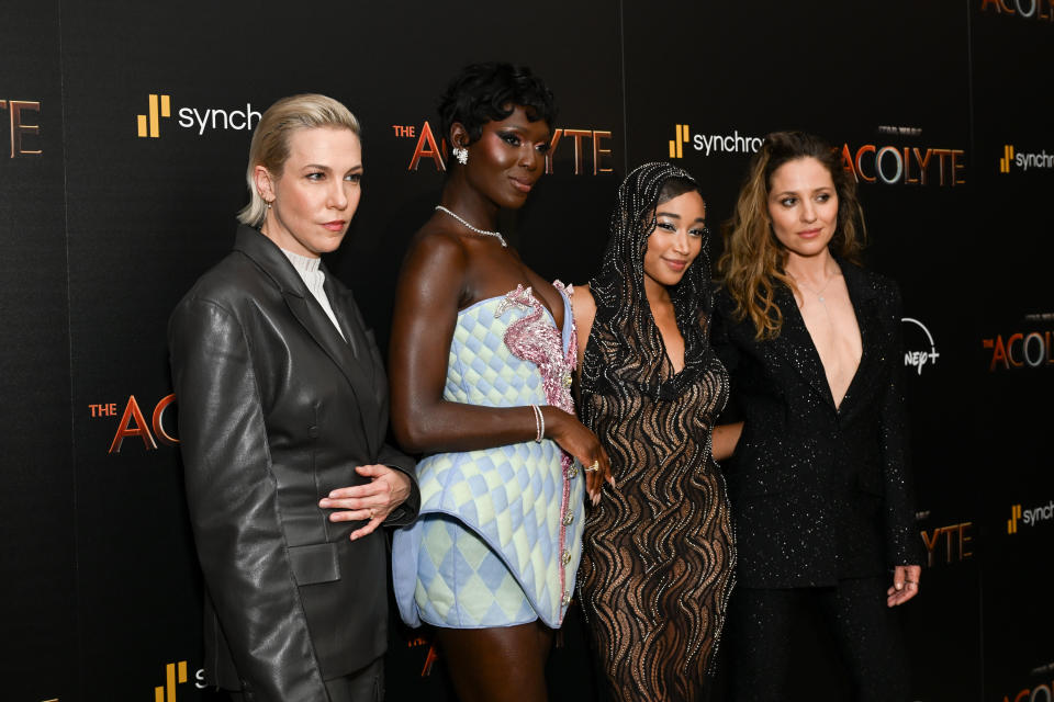 Rebecca Henderson, Jodie Turner-Smith, Amandla Stenberg and Margarita Levieva