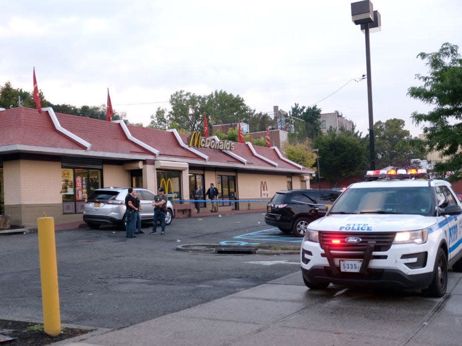 A shooting took place in the drive-thru lane at a McDonald's in the Bronx on October 4, 2018, killing mobster Sylvester Zottola.