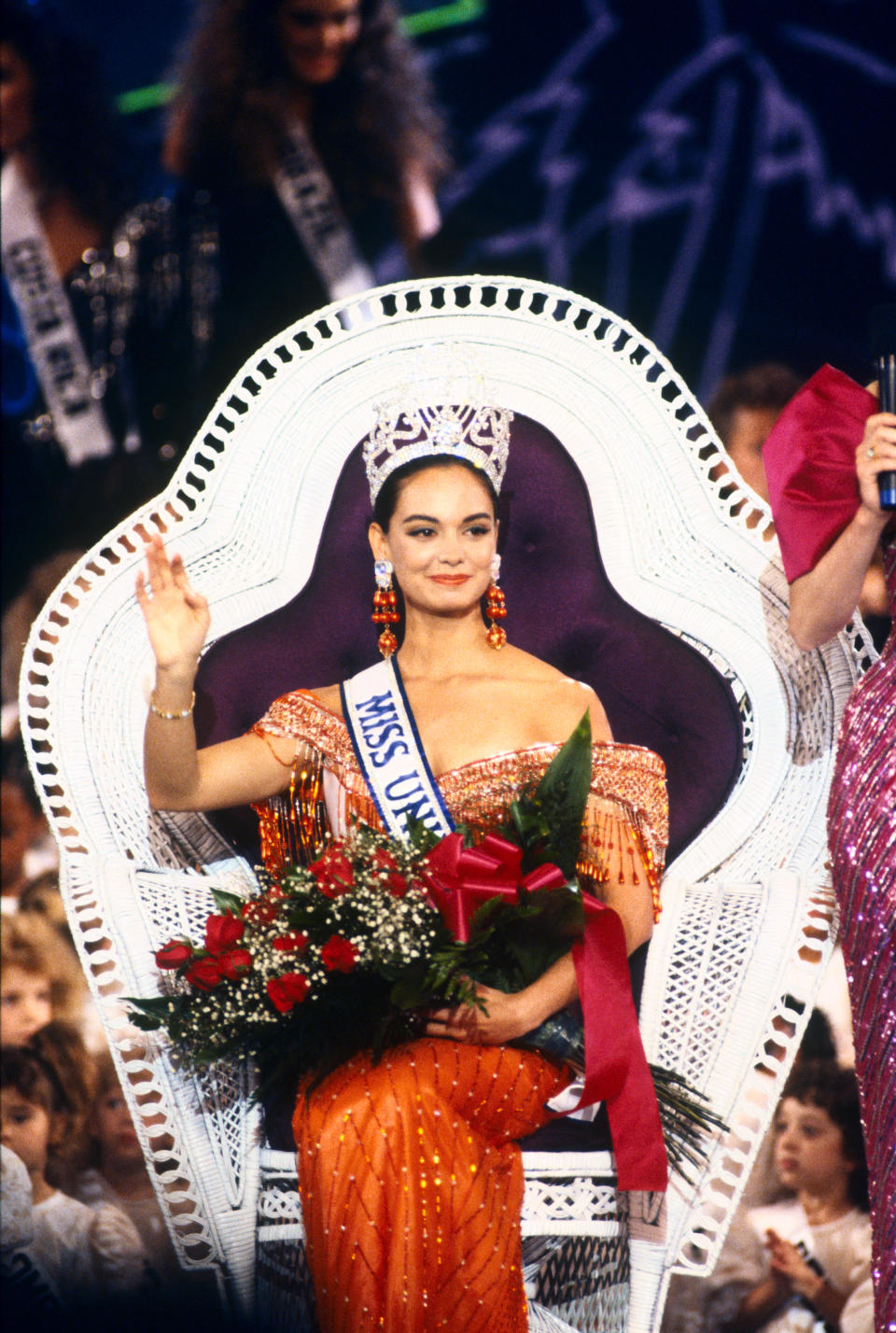 Lupita Jones fue Miss Universo en 1991 (Photo by George Rose/Getty Images)