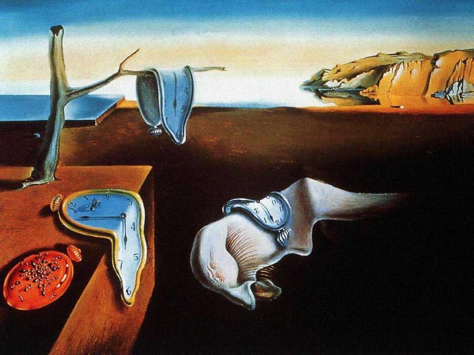 the persistence of memory dali, clocks