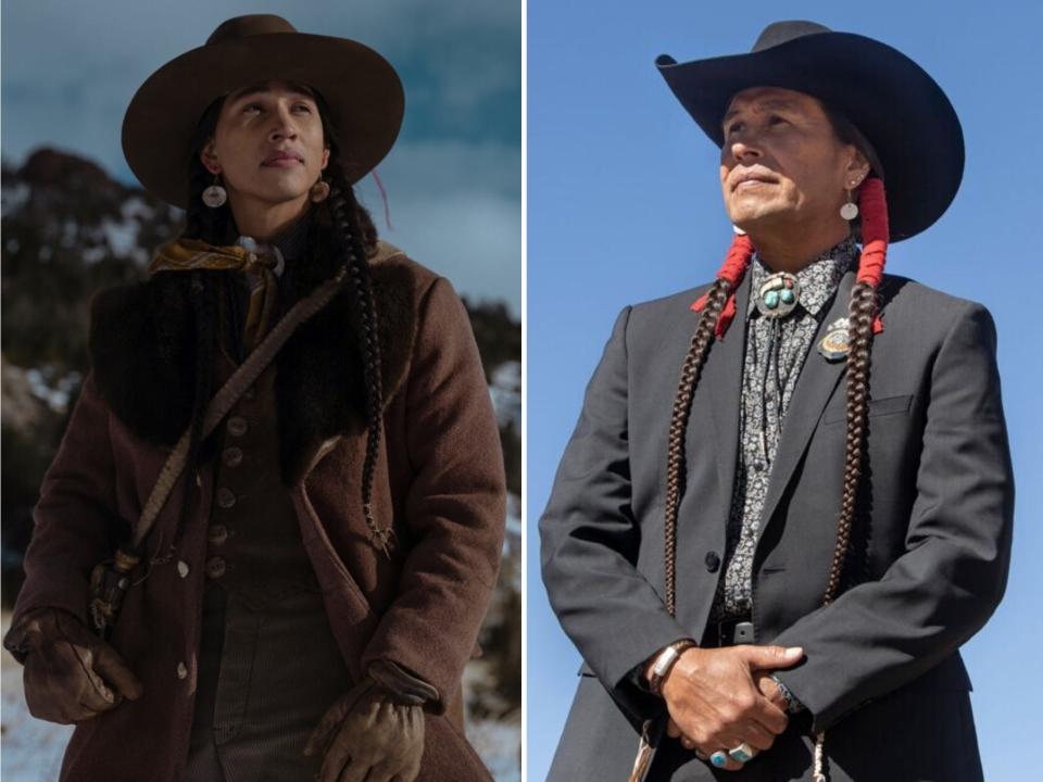 Cole Brings Plenty as Pete Plenty Clouds in "1923"; Moses Brings Plenty as Mo in "Yellowstone."