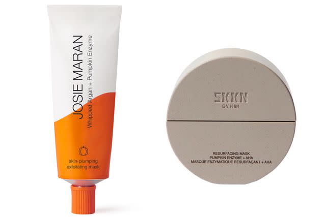 Josie Maran Skin-Plumping Exfoliating Mask and SKKN by Kim Resurfacing Mask