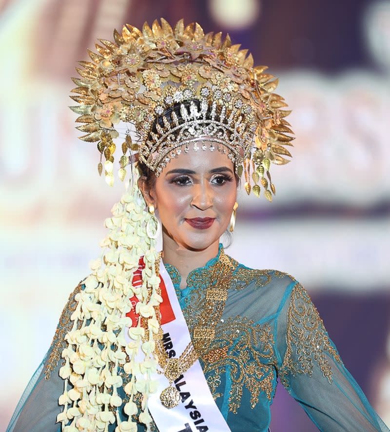 Subhashini Rama Linggam is set to represent Malaysia at the Mrs Global Universe 2020 world finale next year. — Picture courtesy of Lumiere International