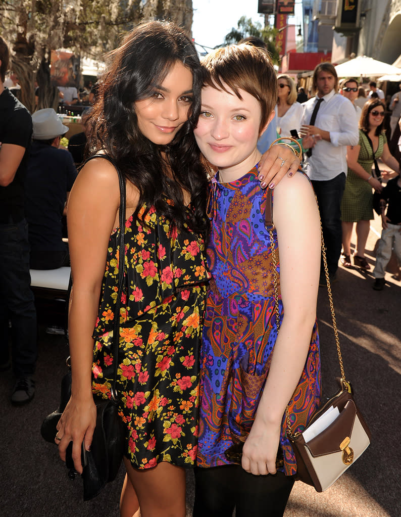 Legend of the Guardian LA Premiere 2010 Vanessa Hudgens Emily Browning