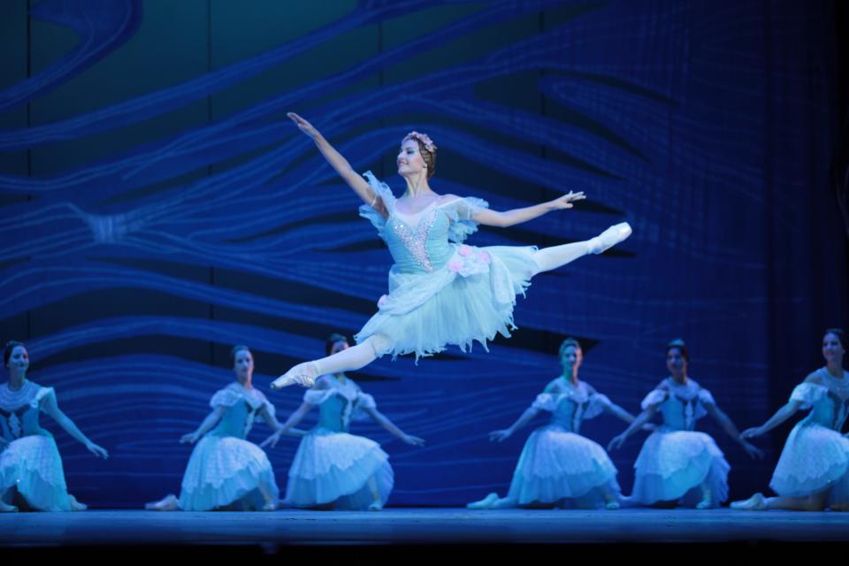 Patricia Garcia De Santamarina Roca as the Sugar Plum Fairy in Saint Augustine Ballet's "The Nutcracker," which takes the stage Dec. 18 and 19 at Flagler College's Lewis Auditorium.