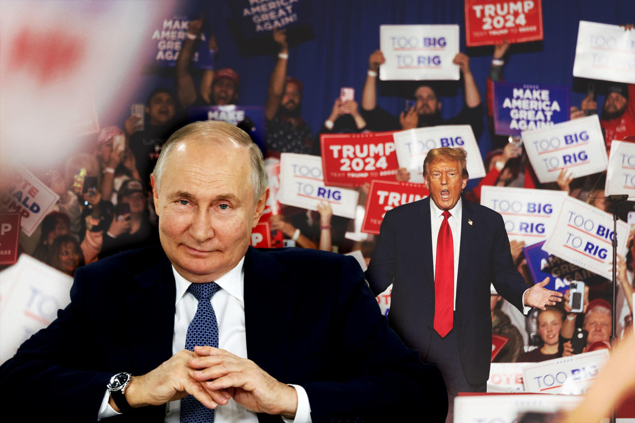 Vladimir Putin; Donald Trump Photo illustration by Salon/Getty Images
