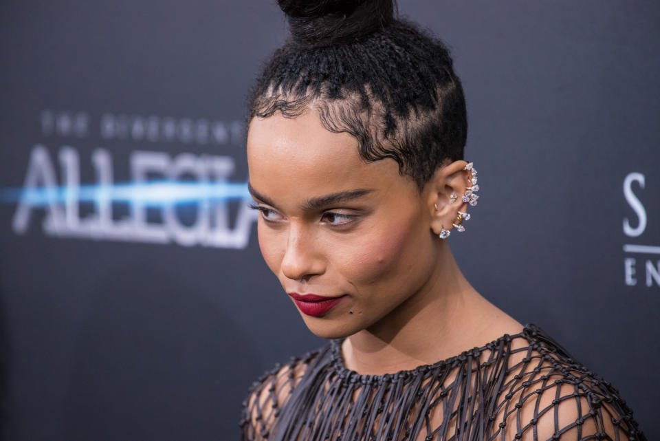 Zoë Kravitz is launching a new collab with YSL, and you can enter to win the WHOLE ENTIRE LINE