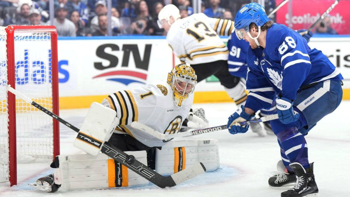 Bruins vs. Leafs Game 6 lineup: Projected lines, pairings, goalies thumbnail