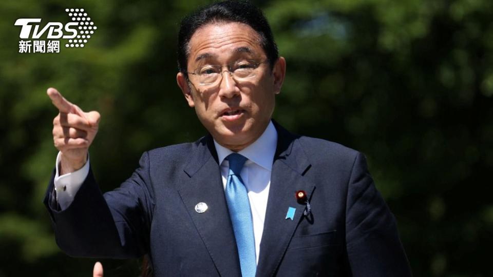 日本現任首相岸田文雄。（圖／達志影像路透社）