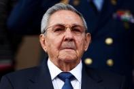 FILE PHOTO: Cuba's President Raul Castro attends to an ALBA alliance summit in Caracas