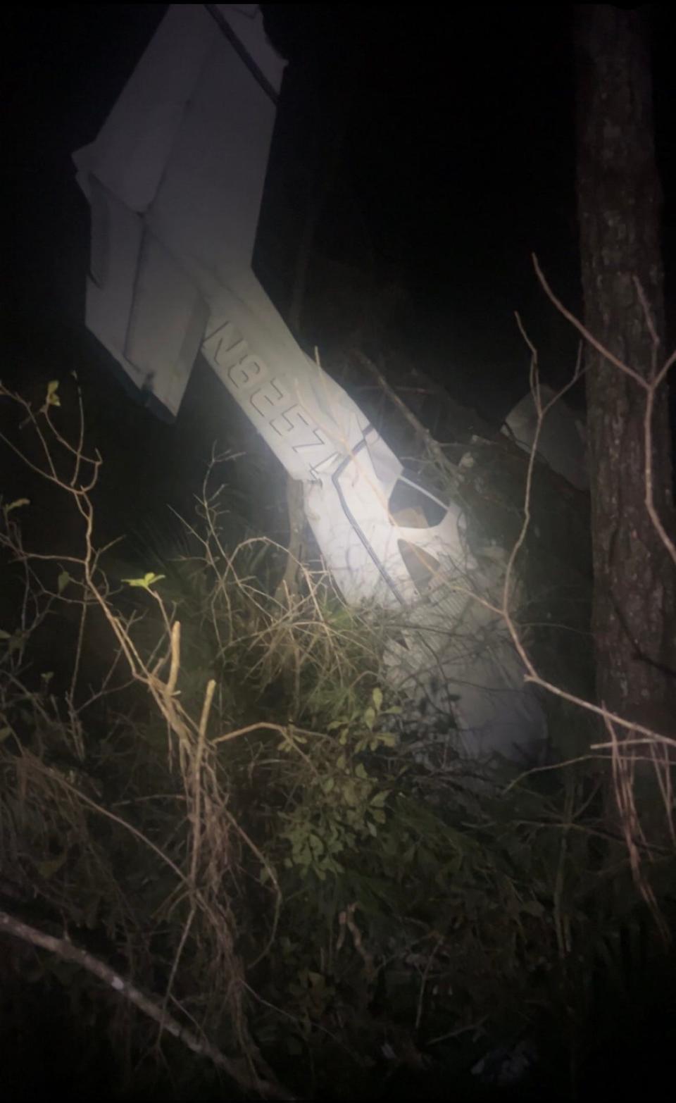A Cessna 172 crashed in some woods about 1:49 a.m. Friday in the Lake George State Forest northwest of DeLand. The pilot reported only minor injuries, the Sheriff's Office stated The plane was flying from Slidell, Louisiana to DeLand. The pilot was the only occupant.