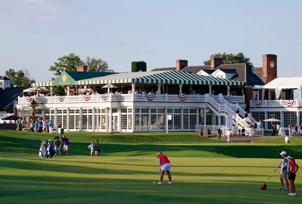 In Trumps Klub in Bedminster wird unter anderem die Golfmeisterschaft “U.S. Women’s Open Championship” ausgetragen. (Bild: Getty Images)