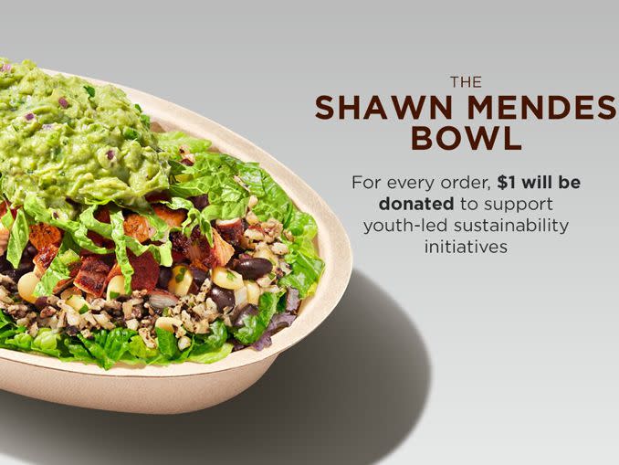 Shawn Mendes & Chipotle