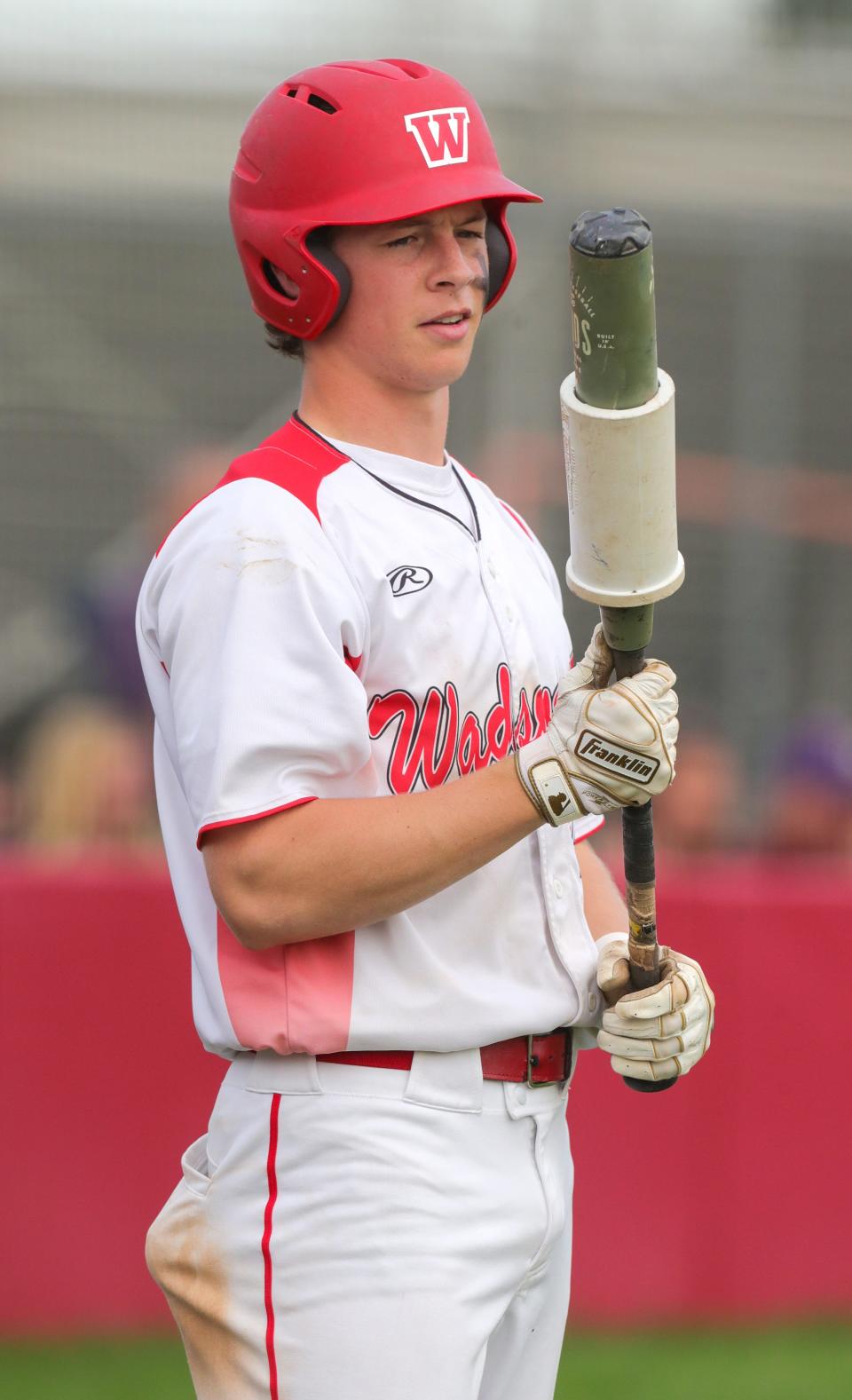 Wadsworth leadoff hitter Aaron Keating is one of the best five-tool players Grizzlies coach Greg Pickard said he has had in his tenure at the school.