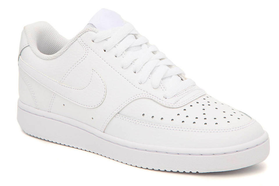 nike, court vision, sneakers, white