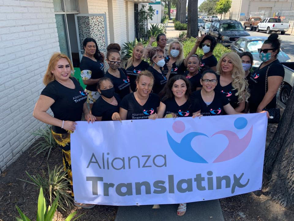 Members of Alianza Translatinx. (Alianza Translatinx)
