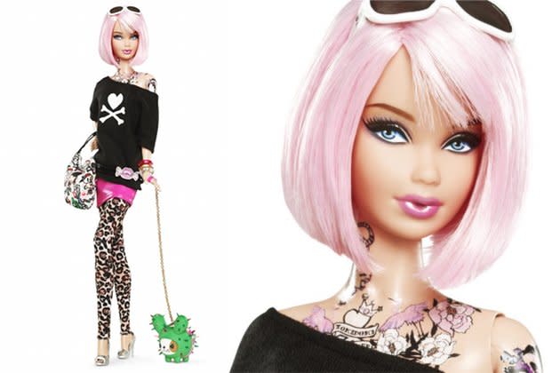 Zum ersten Mal mit Tattoos: die Tokidoki Barbie (Bild: PR)