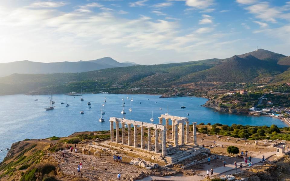 Temple of Poseidon at Cape Sounion 