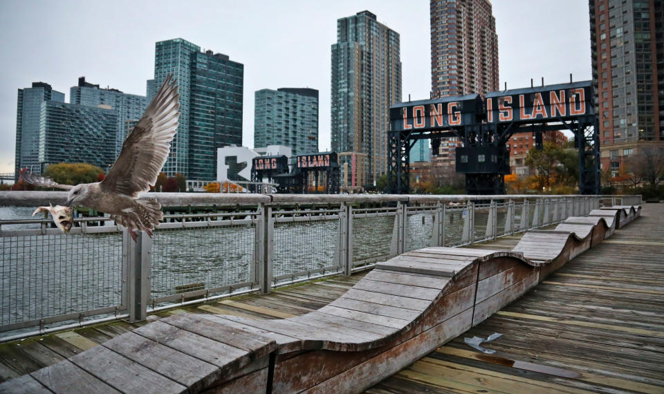 Amazon announced Tuesday it has selected the Queens neighborhood as one of two sites for its headquarters. (AP Photo/Bebeto Matthews)