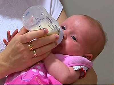 <p>Tainted milk fears spark baby formula shortage</p>