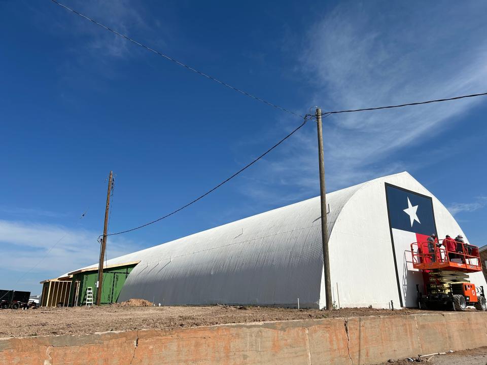 The Quonset Hut is getting a makeover at the Old Lumber Yard in Canyon. After sitting vacant for decades, the old buildings that served the community have been brought back into action as a new event center, which can handle many different events.