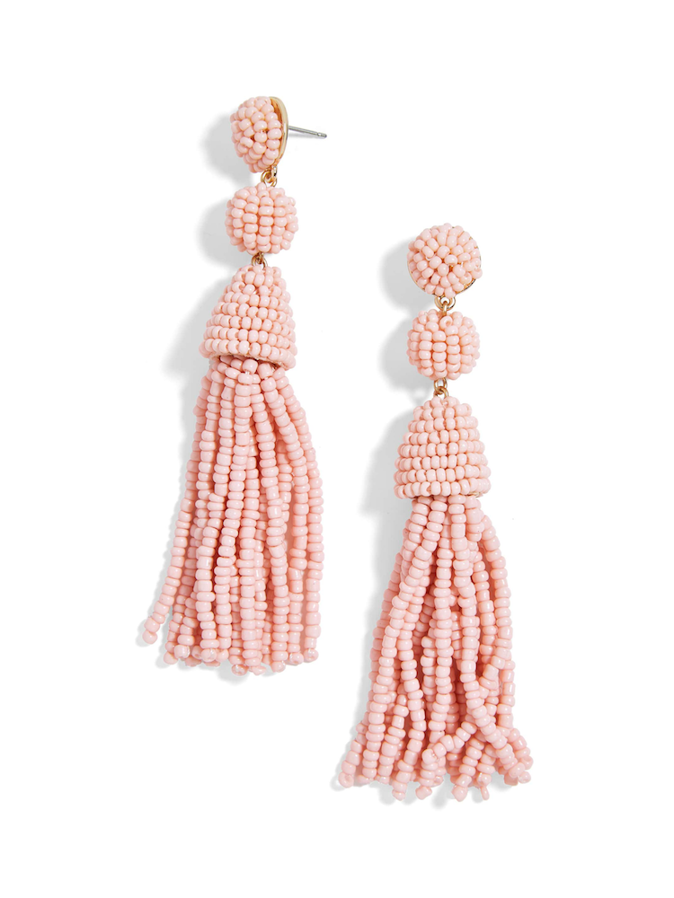 BaubleBar Granita Beaded Tassel Earrings