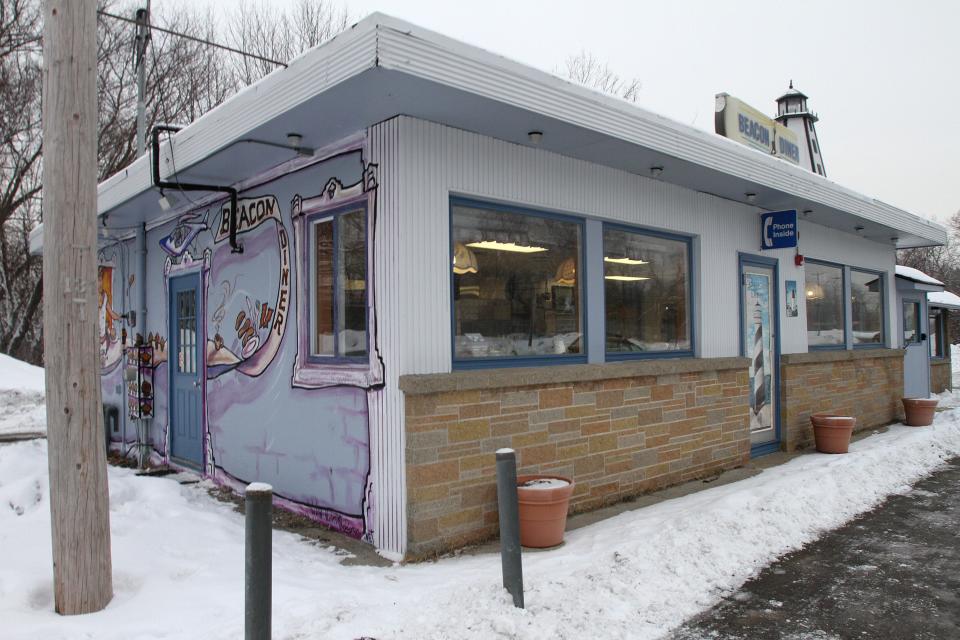 The front of the Beacon Diner on South County Trail in East Greenwich. Before Route 4 opened in the 1970s, beachgoers headed to South County had to drive past the diner on the way.