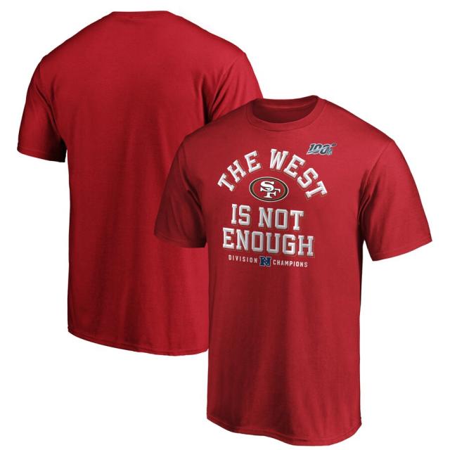 San Francisco 49ers 20 NFC West Division Champions shirt 