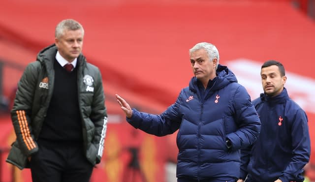 Jose Mourinho said he had sympathy for Solskjaer